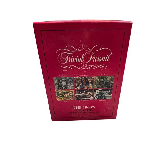 Trivial Pursuit 1960s Card Set For Master Game Edition - Picture 1 of 7